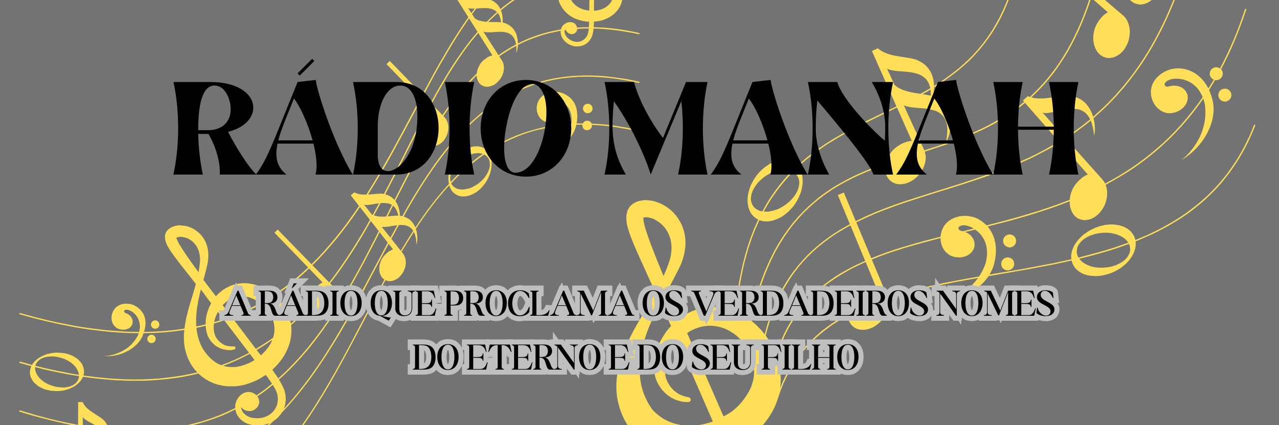 Rádio Web MANAH! Anunciando a chegada do Milênio 2032 a 3032.